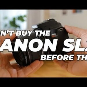 Detailed comparison of the Canon T8i with the Canon Sl3.