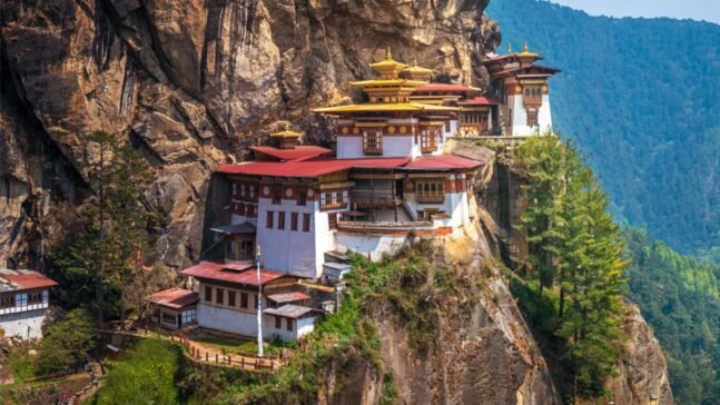 Taktsang Palphung MonasteryTaktsang Palphung Monastery, also known as "Tiger's Nest," is one of the most famous places to visit in Bhutan.