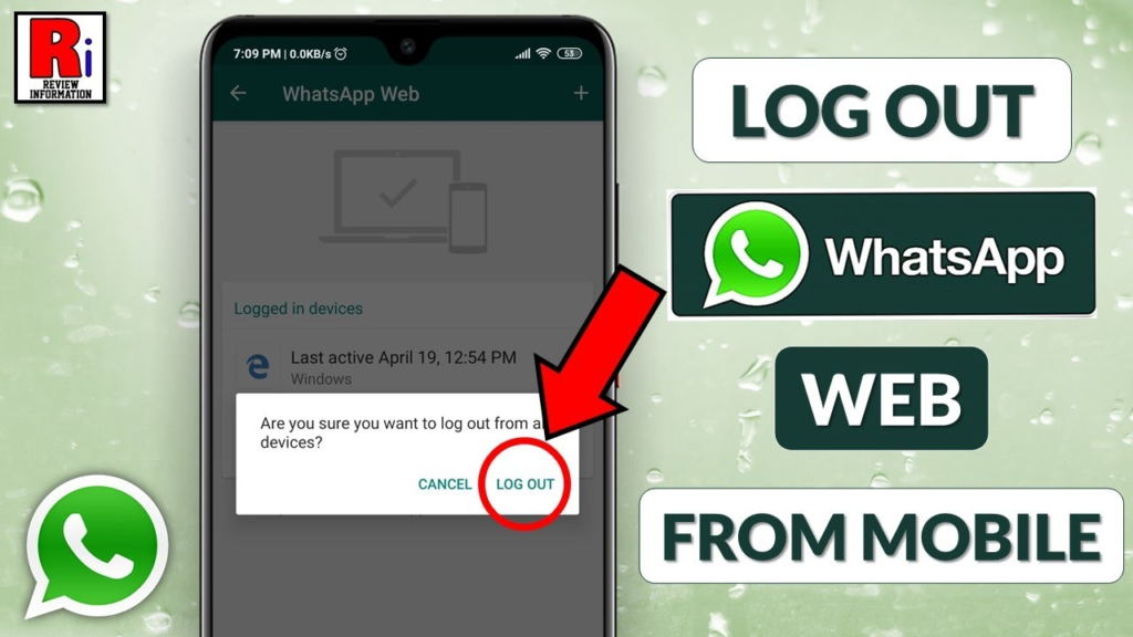 How to Log Out from WhatsApp Web