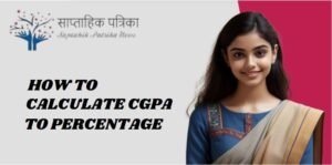 How to Calculate CGPA to Percentage