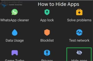 How to Hide Apps phone