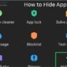 How to Hide Apps phone