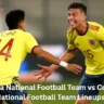 Argentina National Football Team vs Colombia National Football Team Lineups