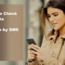 How To Check Jio Data Balance by SMS