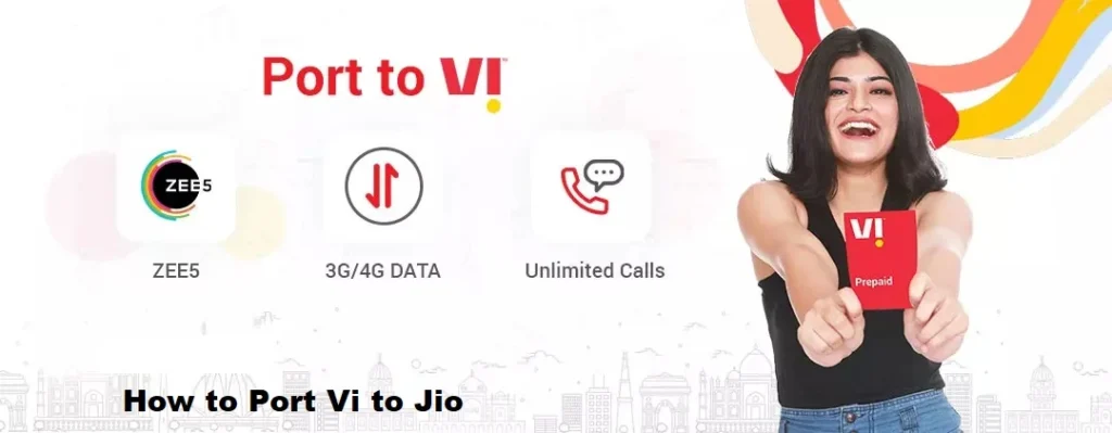 How to Port Vi to Jio