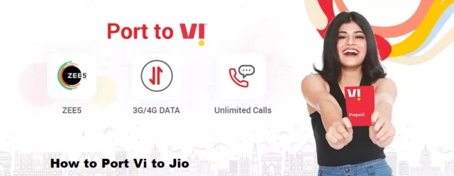How to Port Vi to Jio