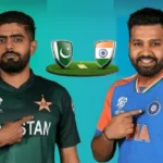 Pakistan National Cricket Team vs India National Cricket Team Timeline