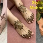 Stylish Foot Mehndi Design