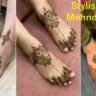 Stylish Foot Mehndi Design