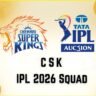 CSK 2026