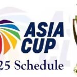 Cricket Asia Cup 2025 Schedule
