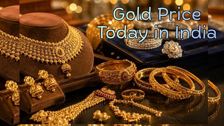 Gold Price Today in India – Latest 22K, 24K & 18K Gold Rates